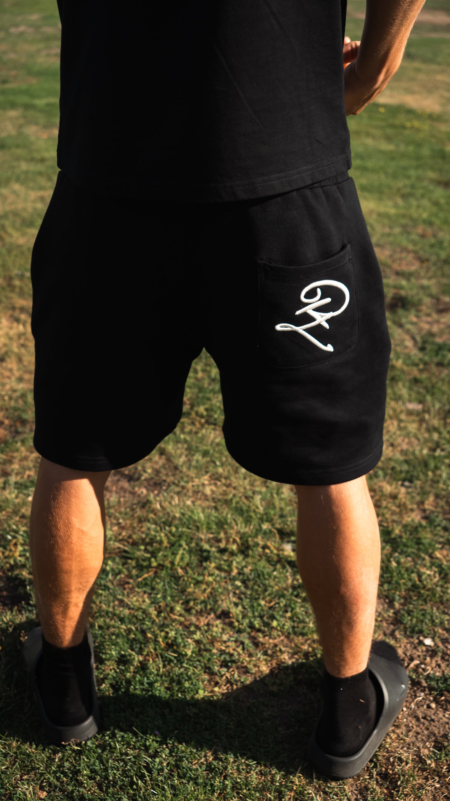 MIDNIGHT BLACK SHORTS