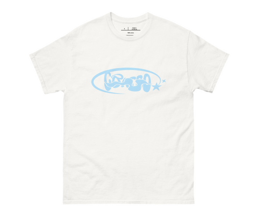 Goated T-shirt - White And Blue