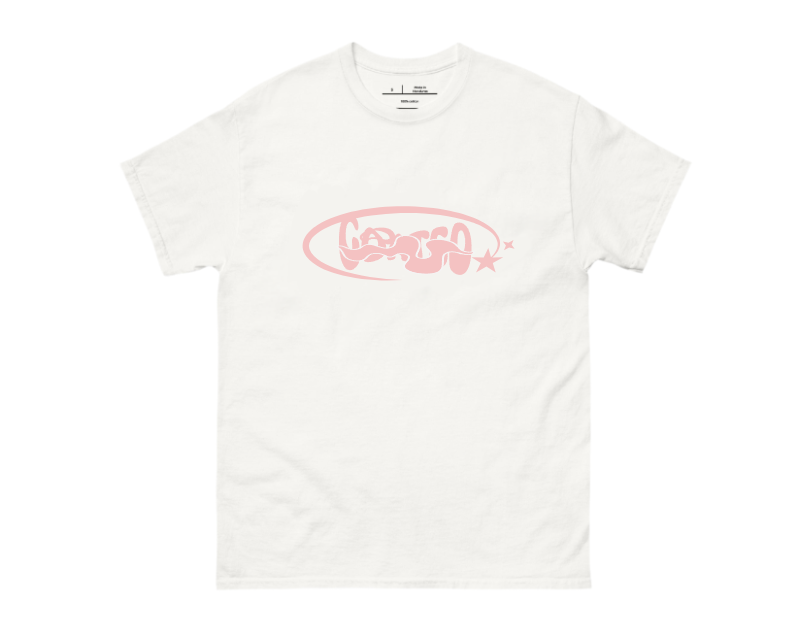 Goated T-shirt - White And Pink