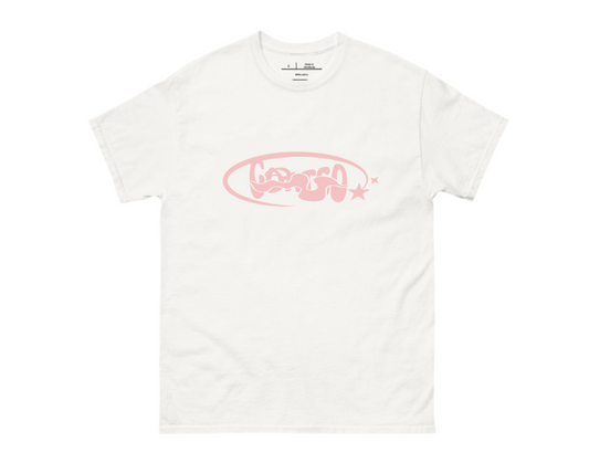 Goated T-shirt - White And Pink