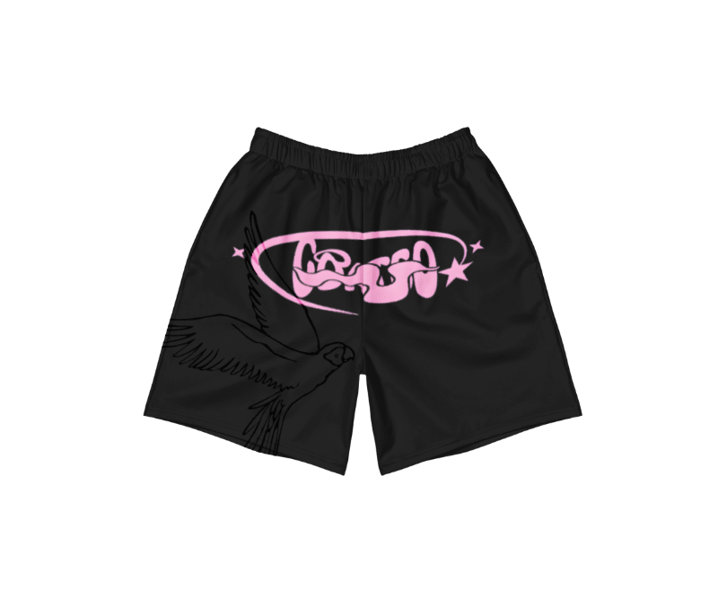 Goated Shorts - Black and Pink